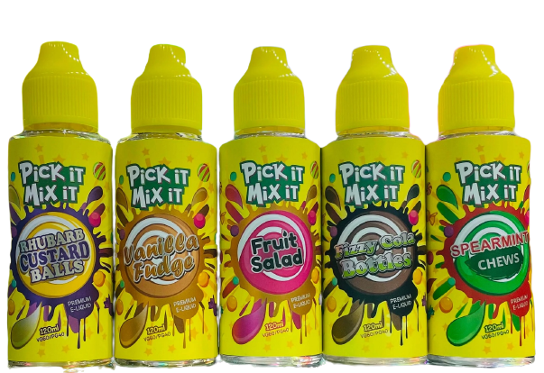 Pick it Mix it 100ml 0mg Shortfill E Liquid