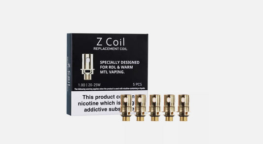 Innokin Z Coils 1.0 OHM RDL MTL Replacement Coils (Pack Of 5)