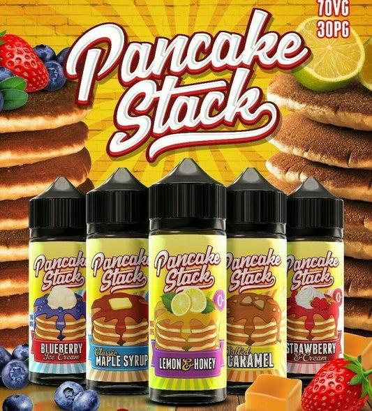 Pancake Stack 100ML 0MG Shortfill E Liquid