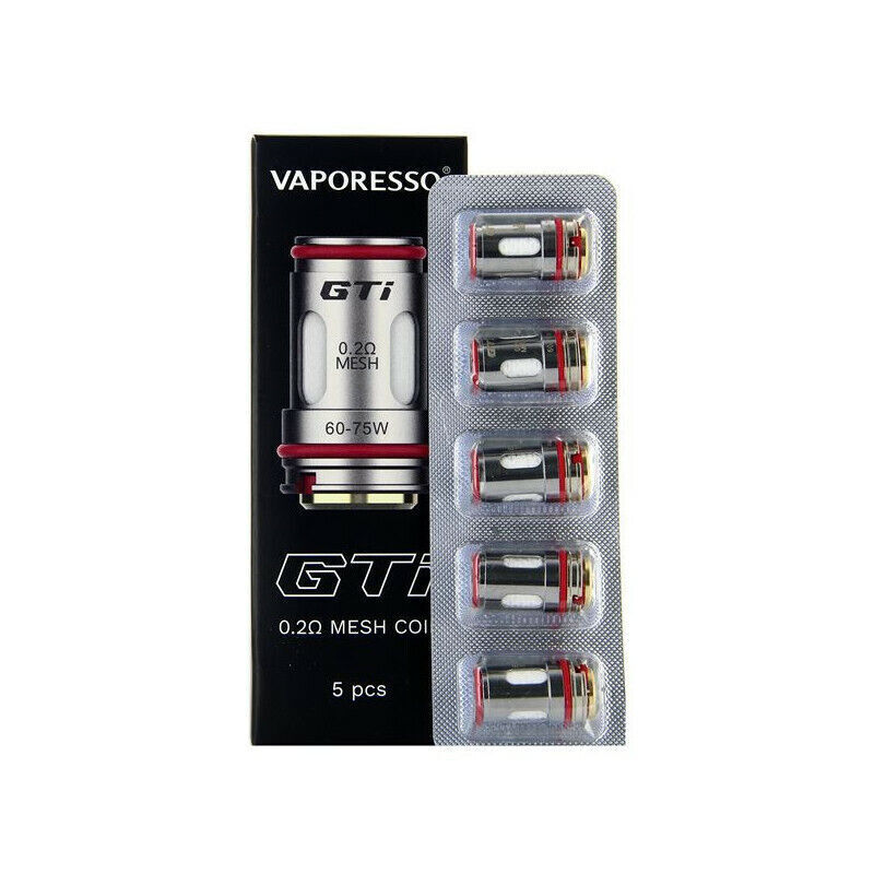 Vaporesso GTi 0.15, 0.2 & 0.4 Ohm Replacement Coils (5PC)