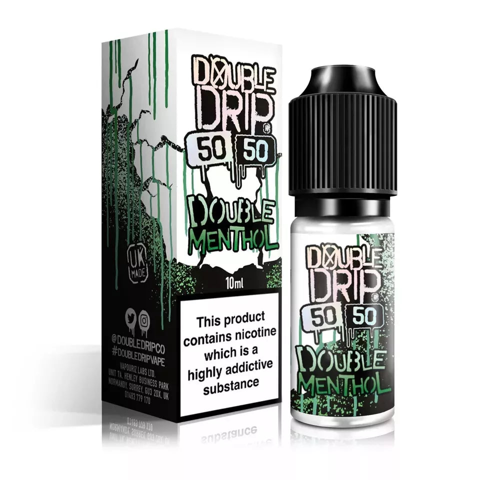Double Drip 10 X 10ml E Liquid 50/50 3mg 6mg