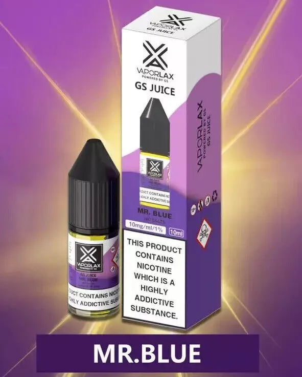 Vaporlax GS Nic Salt 10ml E-Liquid Nic Salt Vape Juice-10mg&20mg