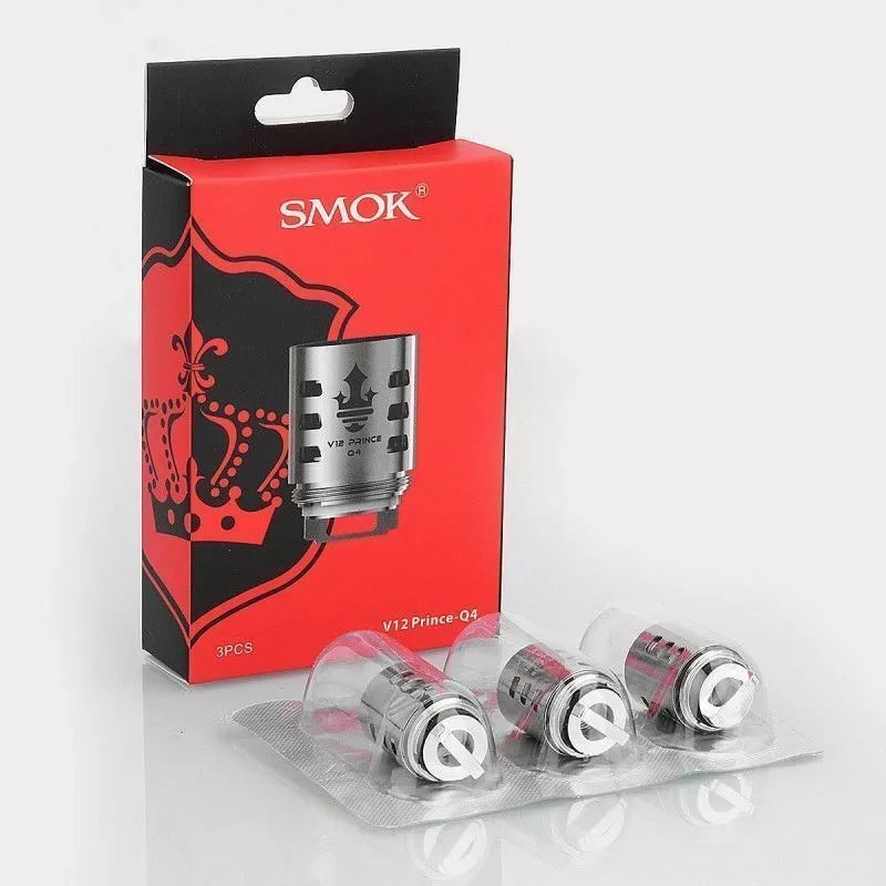 SMOK TFV12 V12 PRINCE Q4 0.4 ohm COIL P-TANK COILS pack of 3