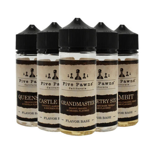 Five Pawns 100ml 0mg Shortfill E-Liquid