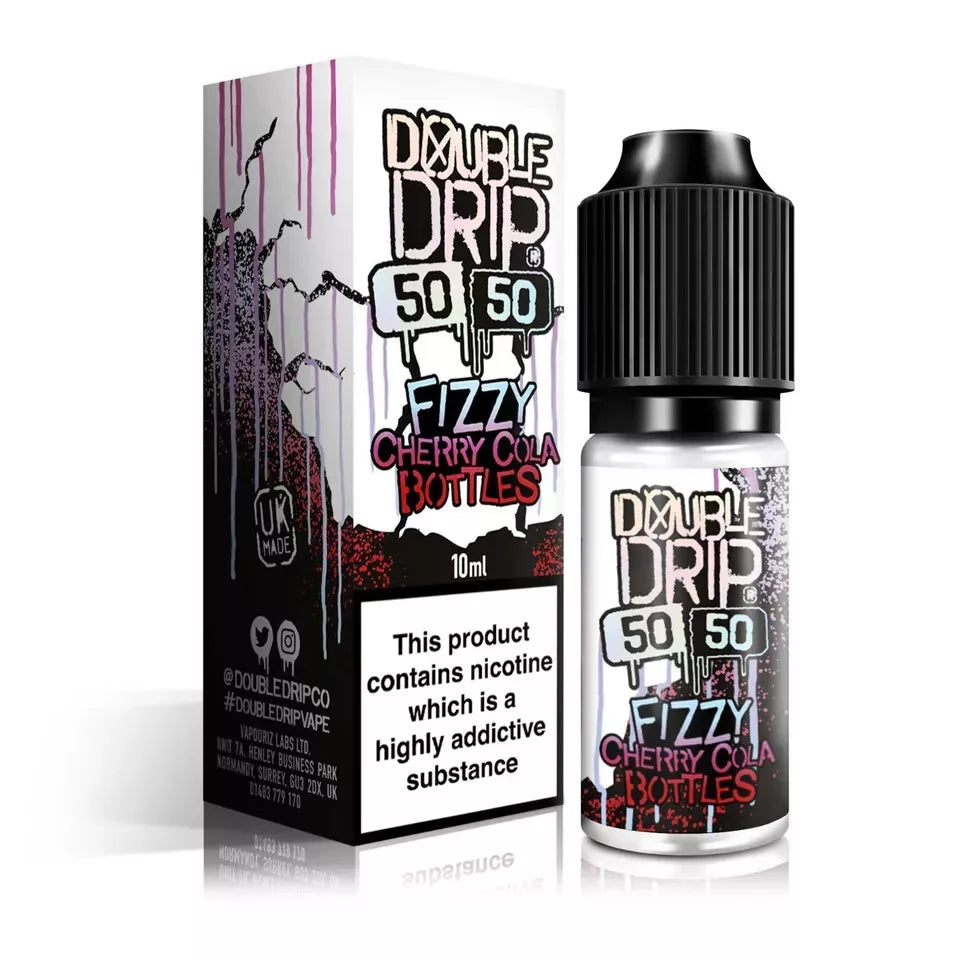 Double Drip 10 X 10ml E Liquid 50/50 3mg 6mg