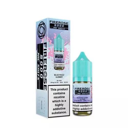 Firerose 5000 Nic Salts 10ml E Liquid 10mg|20mg 50/50 VG/PG (PACK OF 10)