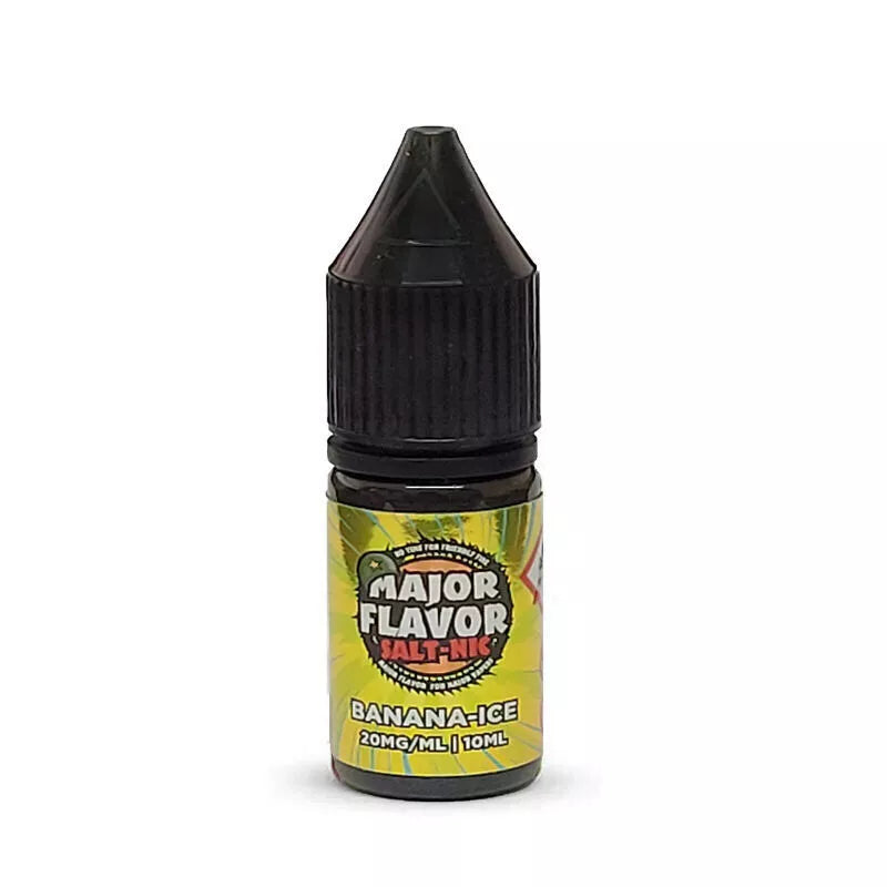 Major Flavor Salts 10ml Nic Salt 10mg & 20mg (PACK OF 10)