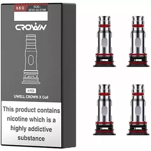 Uwell Crown X Pod Vape Coils (Pack of 4)