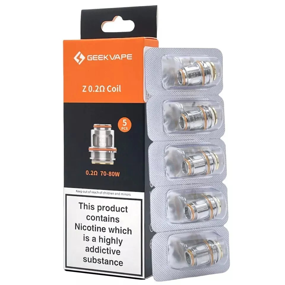 GeekVape Z Sub-Ohm SE Tank E-Cigarette Vape Mod Atomizer 2ml and Z-Series Coils