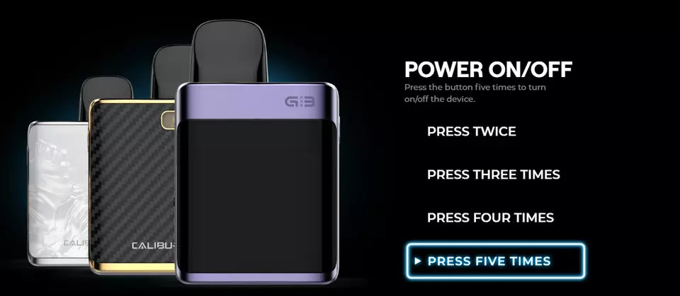 Uwell Caliburn G3 Pro Koko Vape Kit & G3 Replacement Pods