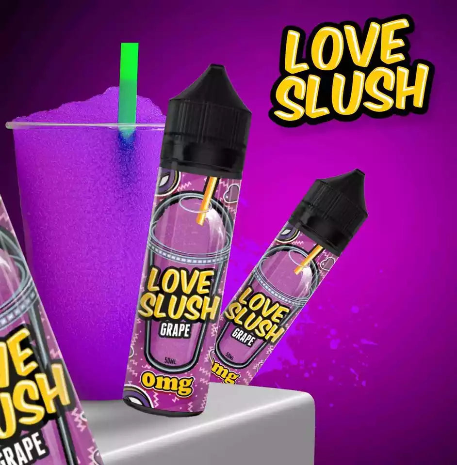 Love Slush E Liquid 0mg 50-70/30 VG/PG