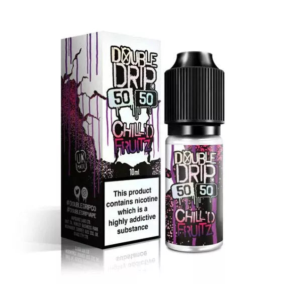 Double Drip 10 X 10ml E Liquid 50/50 3mg 6mg