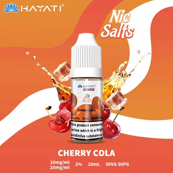 Hayati Pro Max 10ml Nic Salt 10mg 20mg (PACK OF 10)