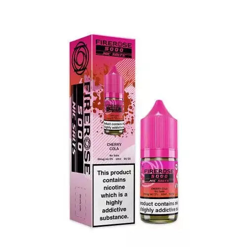 Firerose 5000 Nic Salts 10ml E Liquid 10mg|20mg 50/50 VG/PG (PACK OF 10)