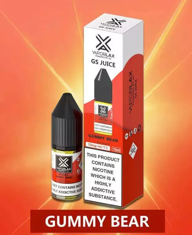 Vaporlax GS Nic Salt 10ml E-Liquid Nic Salt Vape Juice-10mg&20mg