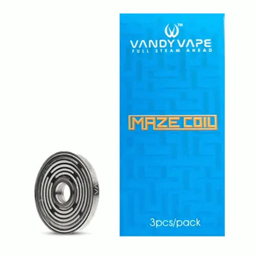 Vandy Vape Maze RDA Coils - 0.2Ω Stove Top Coil Design - E-Cig For (2ml)