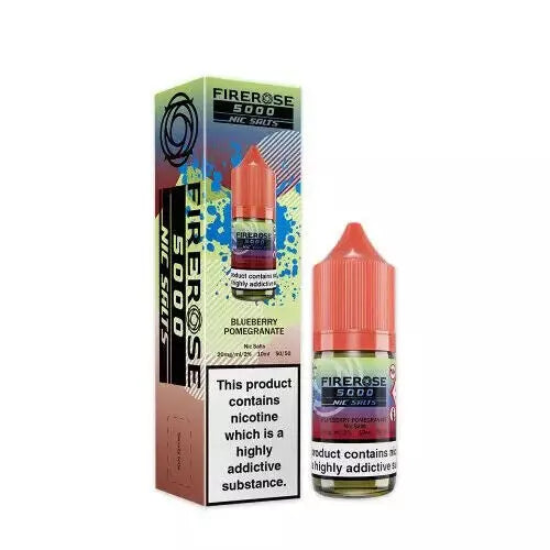 Firerose 5000 Nic Salts 10ml E Liquid 10mg|20mg 50/50 VG/PG (PACK OF 10)