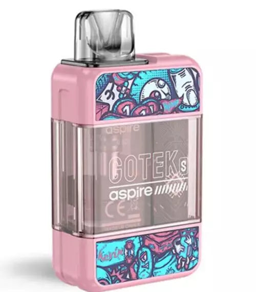 Aspire Gotek S Pod Starter Kit Pocket Vape Mod ecig 650mAh 2ML