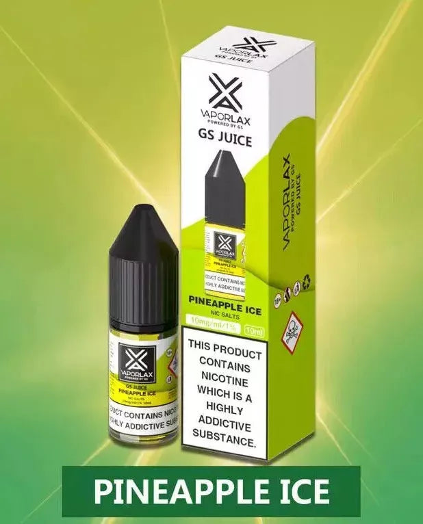 Vaporlax GS Nic Salt 10ml E-Liquid Nic Salt Vape Juice-10mg&20mg