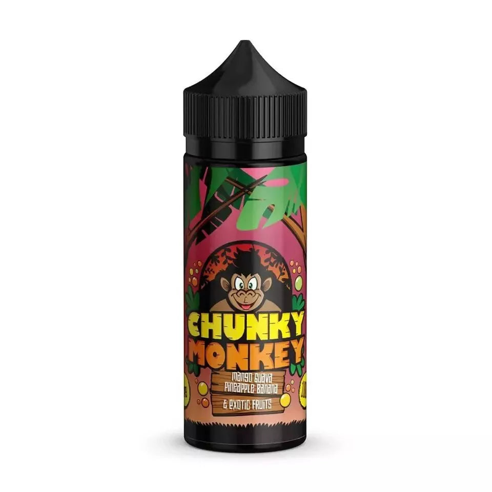 Chunky Monkey E Liquid Vape Juice 100/0mg 70/30 VG/PG