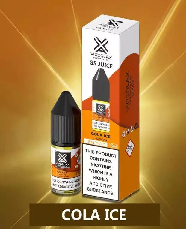 Vaporlax GS Nic Salt 10ml E-Liquid Nic Salt Vape Juice-10mg&20mg