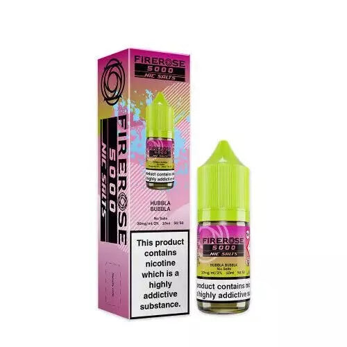 Firerose 5000 Nic Salts 10ml E Liquid 10mg|20mg 50/50 VG/PG (PACK OF 10)