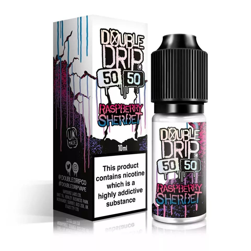 Double Drip 10 X 10ml E Liquid 50/50 3mg 6mg