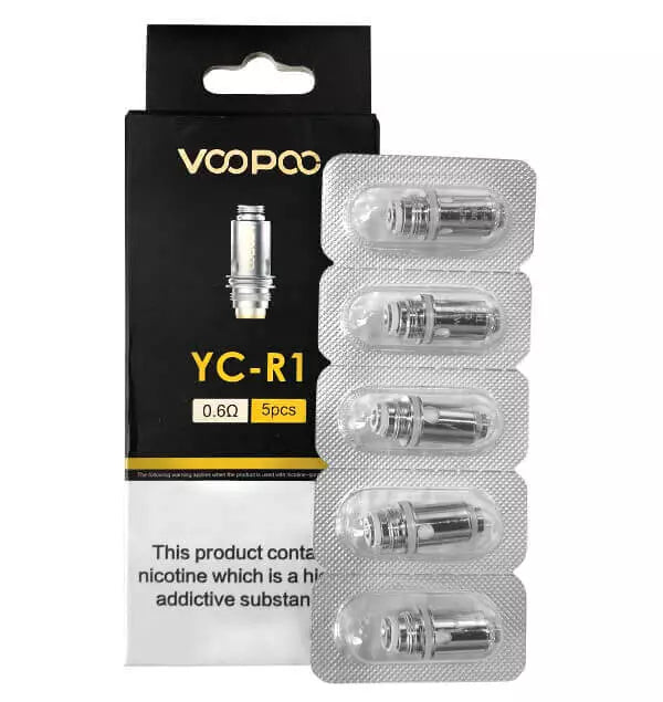 VooPoo YC FInic PnP Coils Pack of 5 Replacement Coils YC-C/R1/ R2-FAST DISPATCH