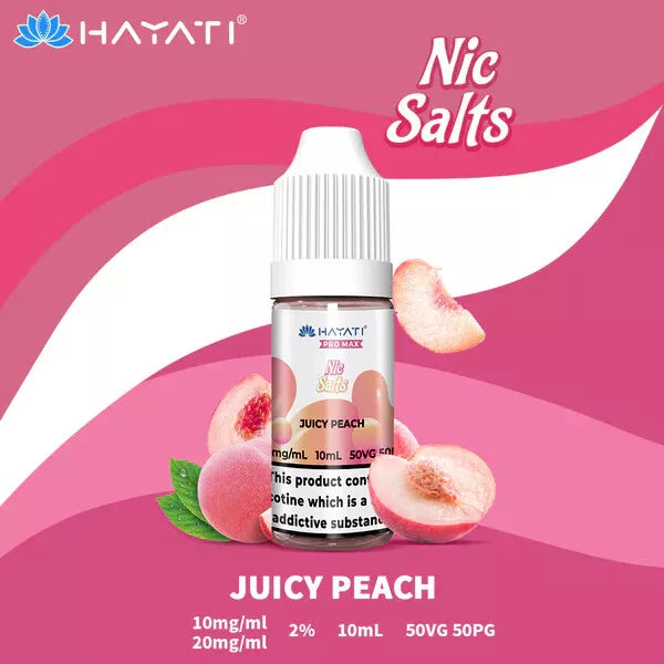 Hayati Pro Max 10ml Nic Salt 10mg 20mg (PACK OF 10)