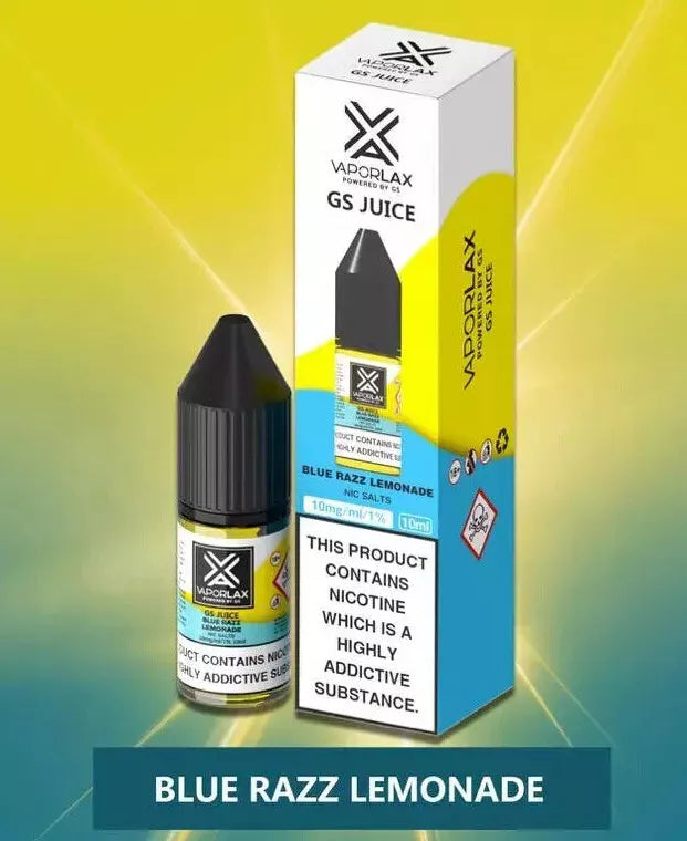 Vaporlax GS Nic Salt 10ml E-Liquid Nic Salt Vape Juice-10mg&20mg