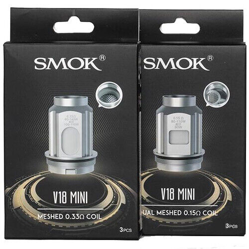Smok V18 Mini Replacement Coils Meshed Atomisers 0.2 0.33 Ohm (3PC)