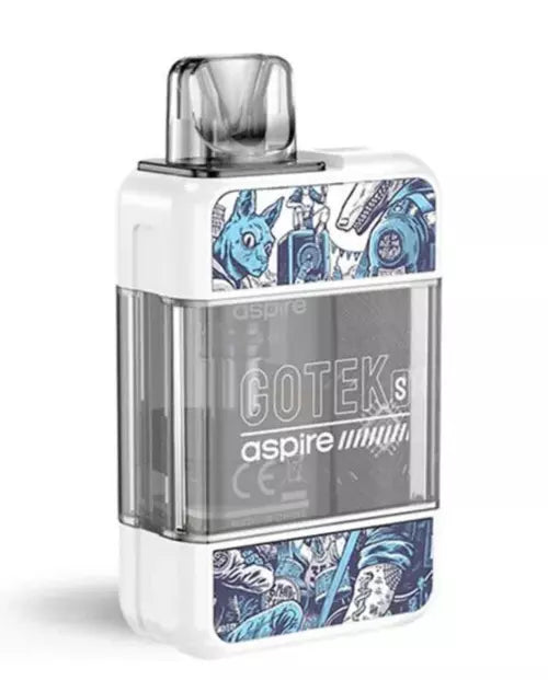 Aspire Gotek S Pod Starter Kit Pocket Vape Mod ecig 650mAh 2ML