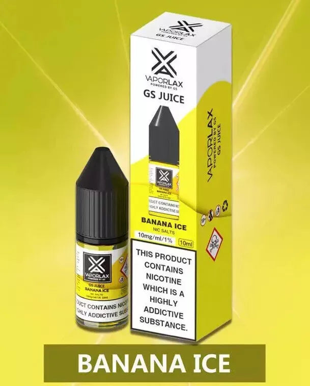 Vaporlax GS Nic Salt 10ml E-Liquid Nic Salt Vape Juice-10mg&20mg