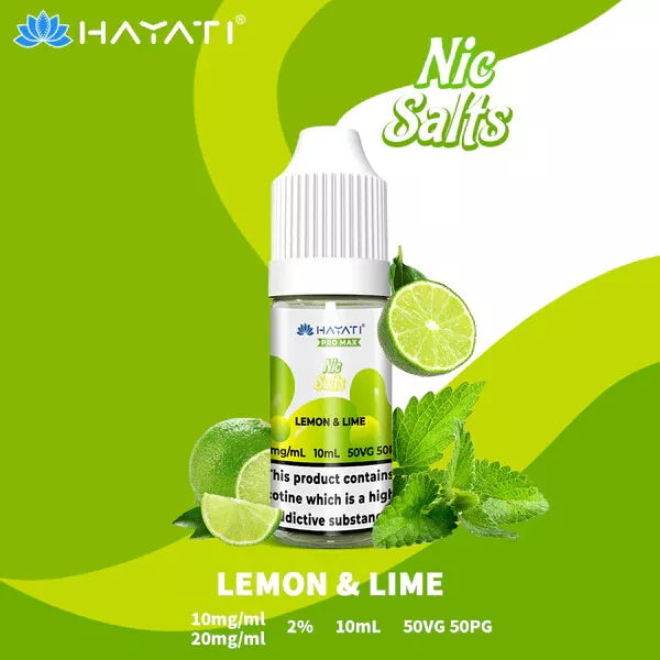 Hayati Pro Max 10ml Nic Salt 10mg 20mg (PACK OF 10)