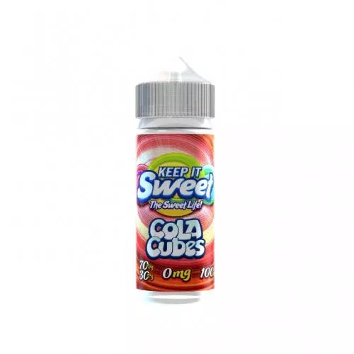 Keep it Sweet E Liquid Premium Vape Juice 100-70VG/30PG 0mg