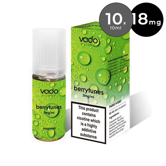 Vado 18mg 10ml E-Liquid (Pack of 10)