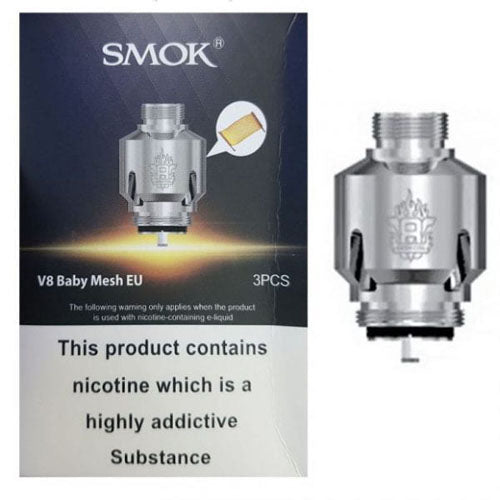 Smok V8 Baby Mesh EU Replacement Coils 0.15 OHM (pack of 3)