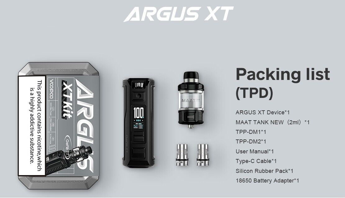 Voopoo Argus XT Vape Kit
