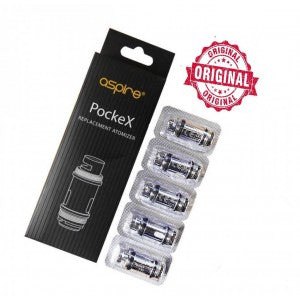 Aspire Pockex Replacement Coil 0.6 OHM (pack of 5)
