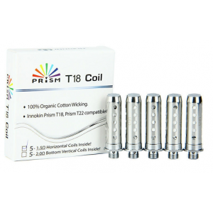 Innokin T18 Replacement Coils 1.5 OHM (Big Coils with 5 Holes) (pack of 5)