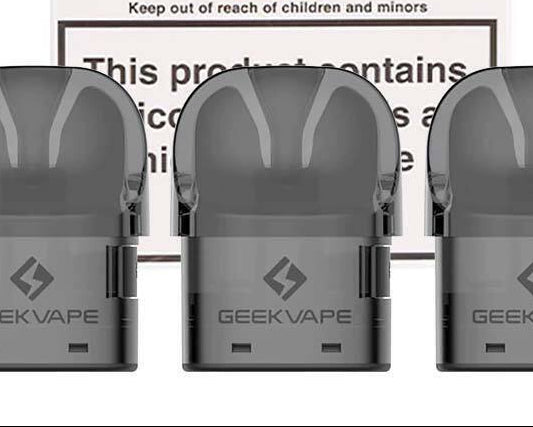 GeekVape U1.1 Replacement Pods 1.1 Ohm (pack of 3) Smoke Shop GeekVape U1.1 Replacement Pods 1.1 Ohm (pack of 3) Smoke Shop