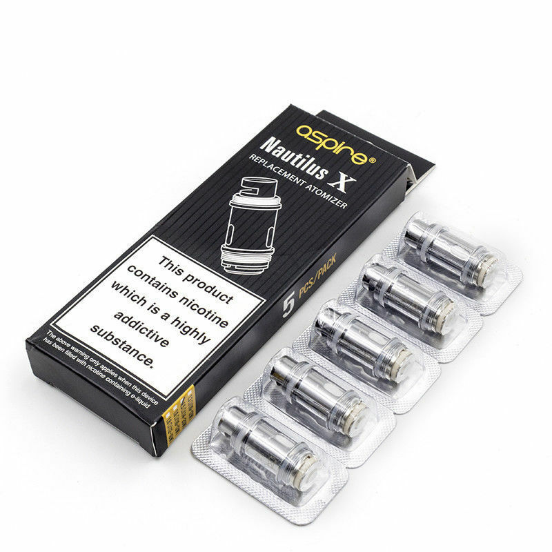 Aspire Nautilus X Replacement Coil 1.5/1.8 OHM (pack of 5)