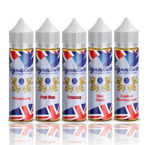 Signature 0mg 50ml Shortfill E Liquid Smoke Shop Signature 0mg 50ml Shortfill E Liquid Smoke Shop