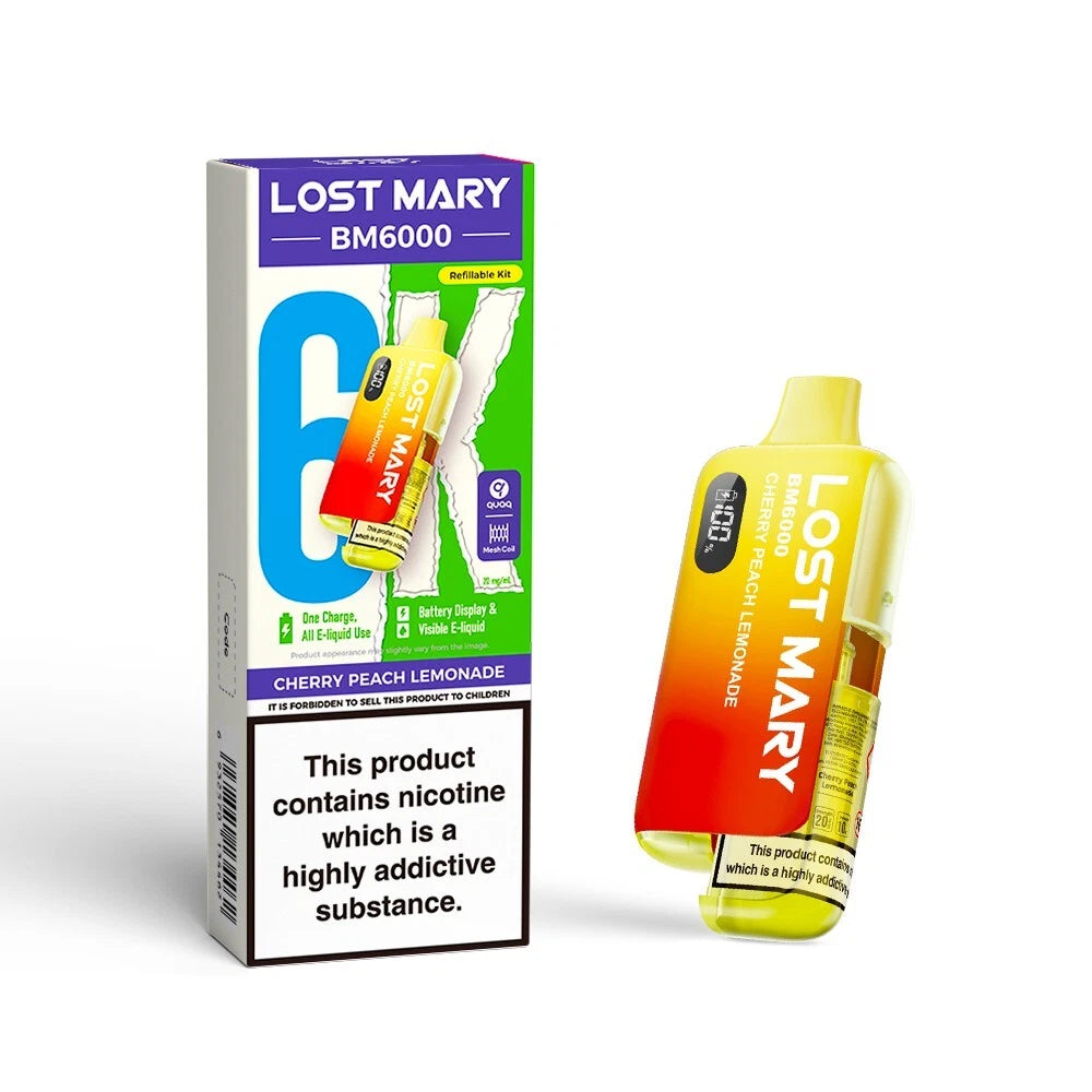 Lost Mary BM6000 Refill Rechargeable Kit - 20mg