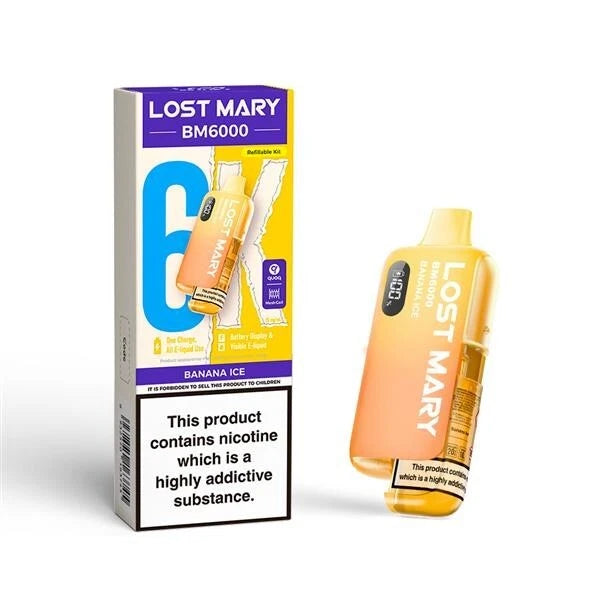 Lost Mary BM6000 Refill Rechargeable Kit - 20mg
