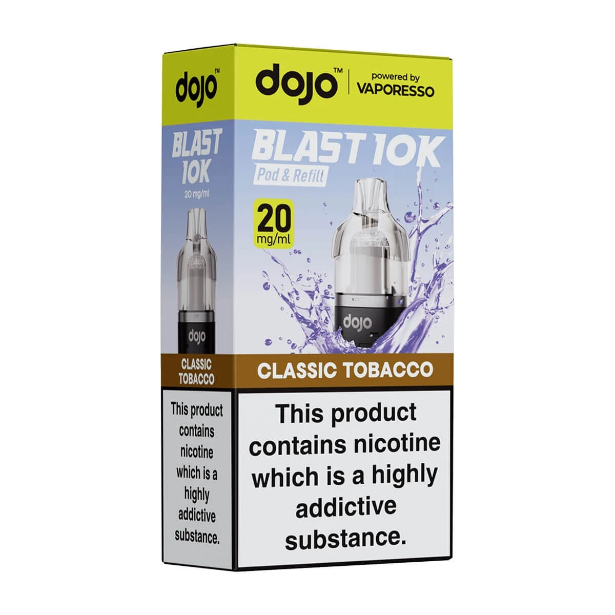 Vaporesso Dojo Blast 10K Pod & Refill – Full Pack of 5