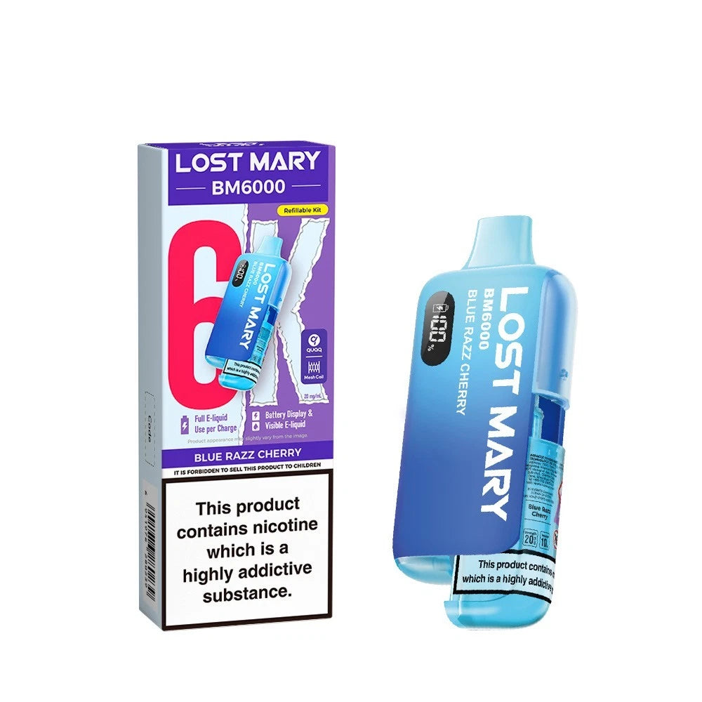Lost Mary BM6000 Refill Rechargeable Kit - 20mg
