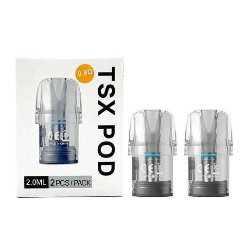 Aspire TSX 0.8 Or 1.0 OHM Replacement Pod (2PC)