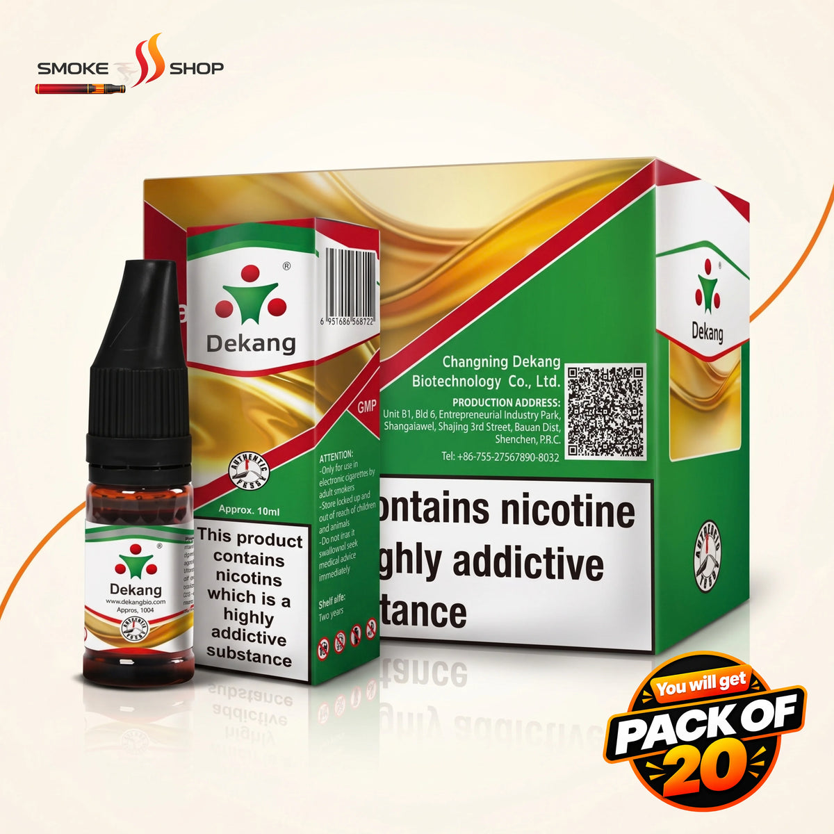 DEKANG E Liquid Juice 10ml - ECIG UK Seller