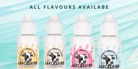 The Lancashire Creamery 0mg 100ml Shortfill E-Liquid